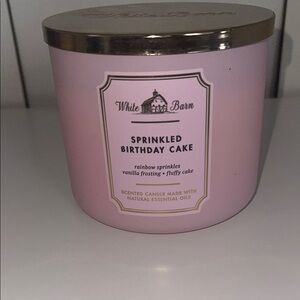 Bath & Body Works Sprinkled Birthday Cake Candle